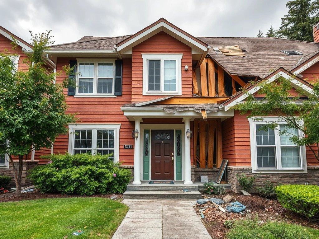 Storm Natural Disaster Damage