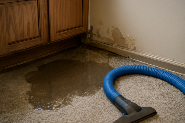 Aquarium Leak Water Removal