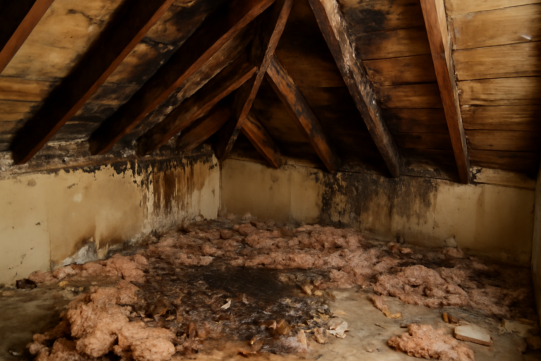 Attic Water Removal