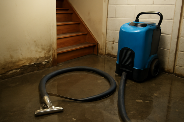 Basement Water Extraction