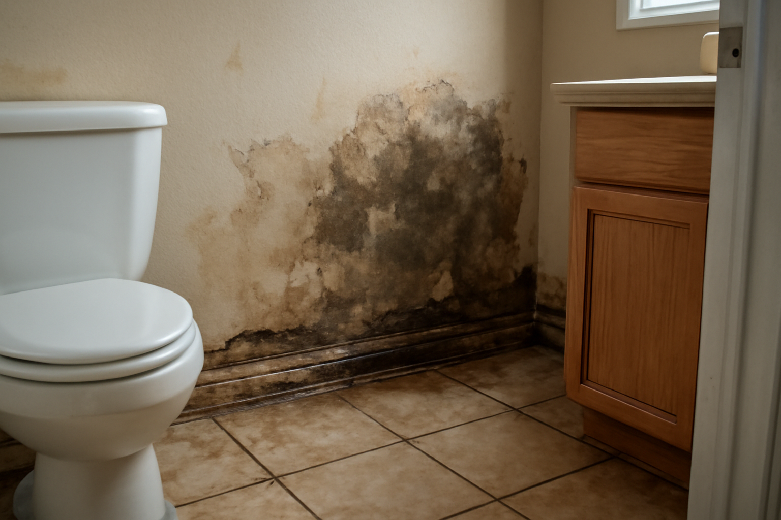 Bathroom Water Damage Restoration in Amesbury, MA