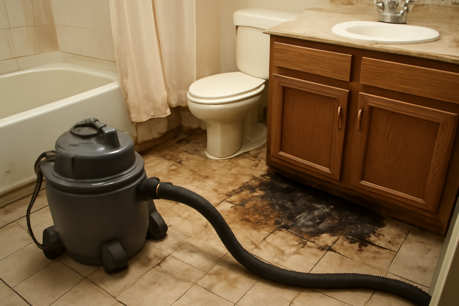 Bathroom Water Removal in Amesbury, MA