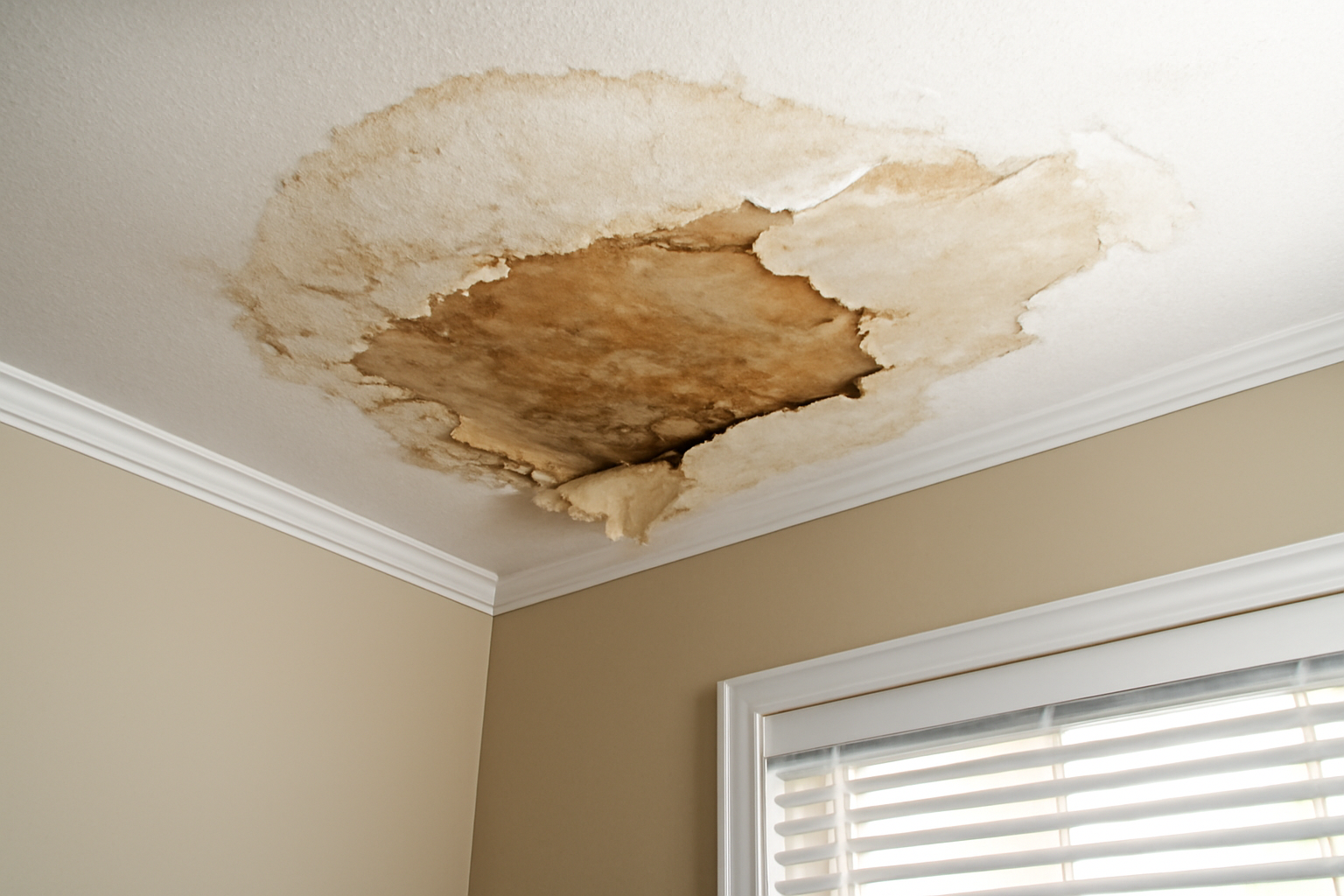 Ceiling Water Damage Repair in Amesbury, MA