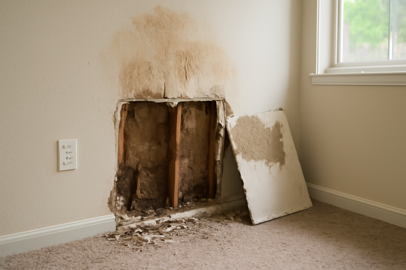 Drywall Water Damage Repair in Acton, MA