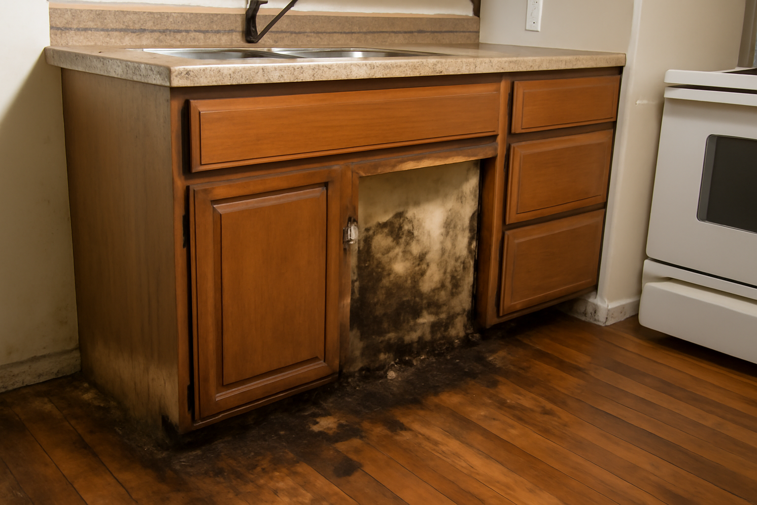 Kitchen Water Damage Restoration in Acton, MA