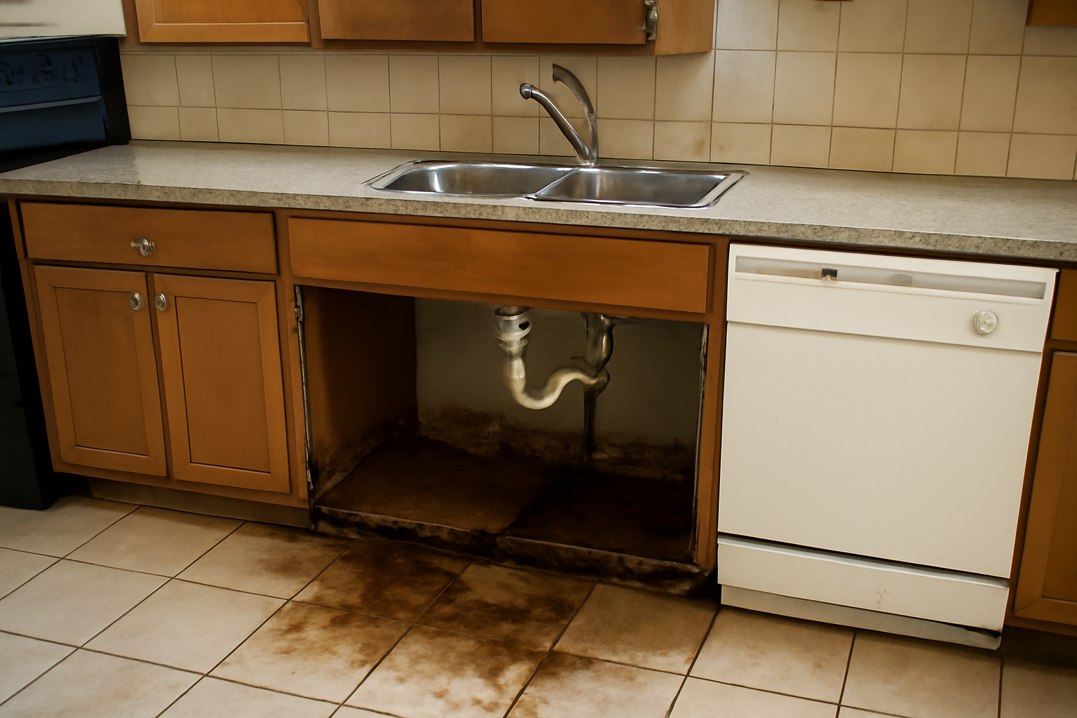 Kitchen Water Removal in Acton, MA