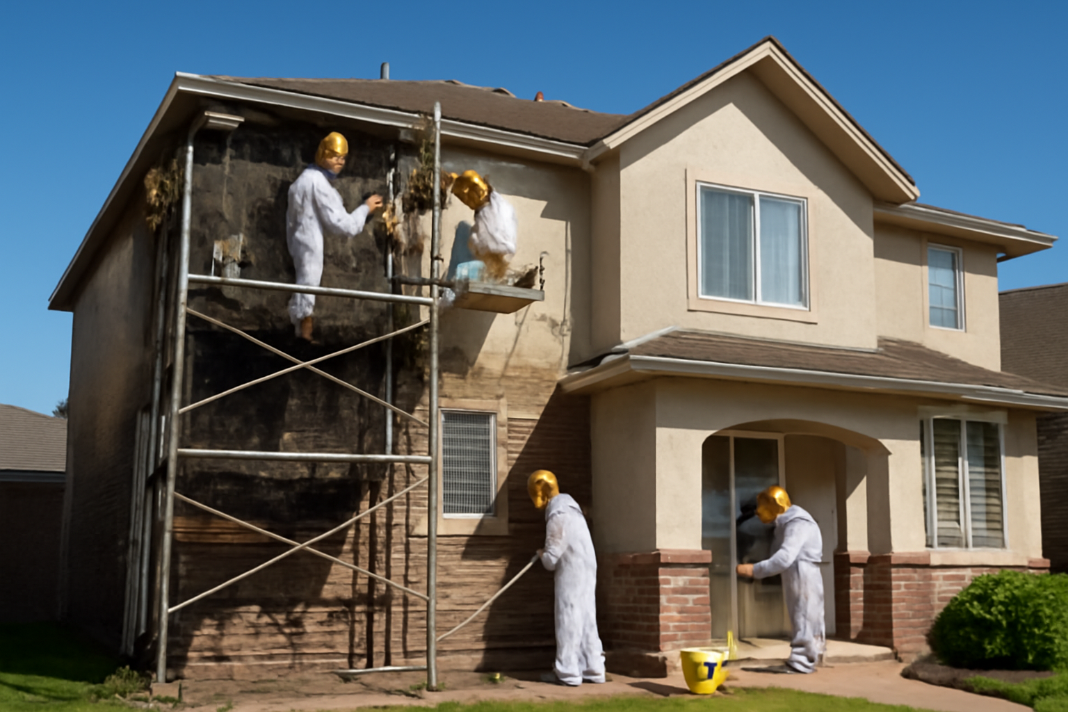 Fire damage restoration service