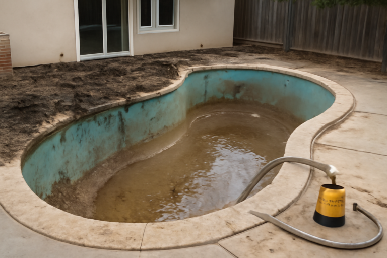 Pool Leak Water Removal