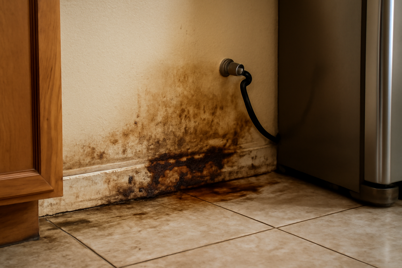 Refrigerator Water Line Leak Removal in Acton, MA
