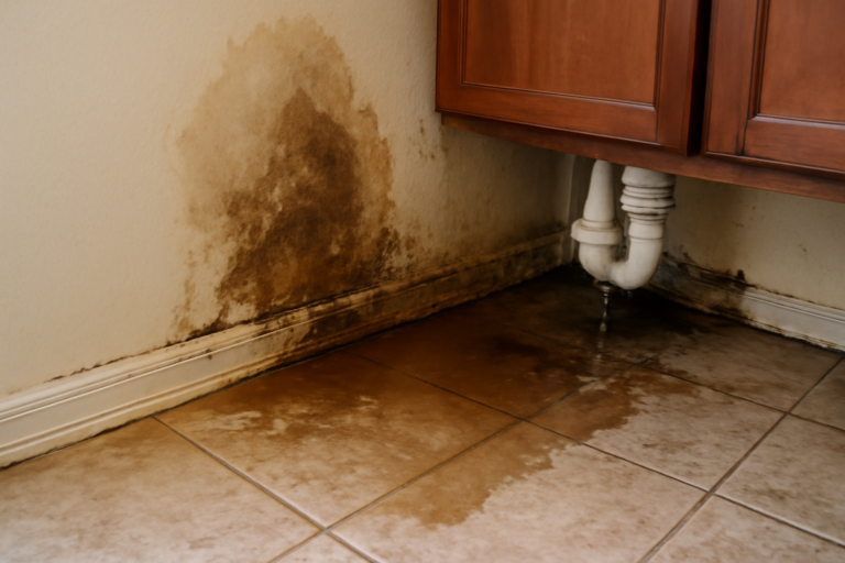 Slab Leak Water Removal