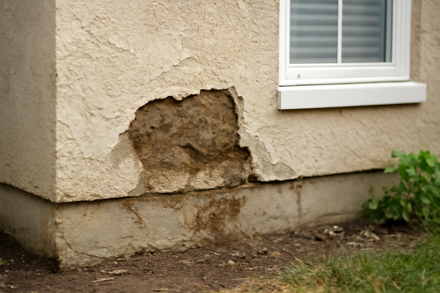 Stucco Water Damage Repair in Acton, MA