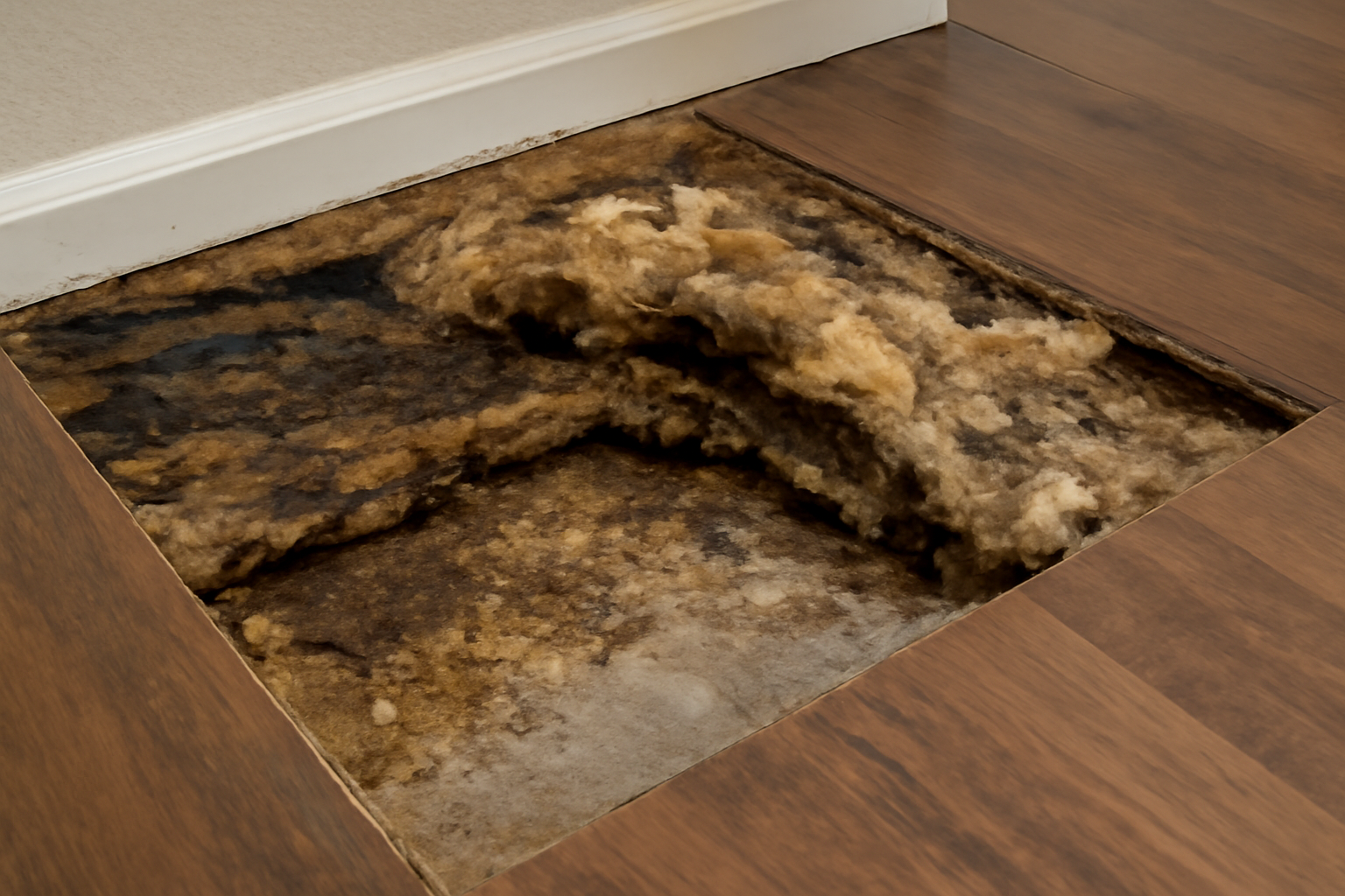 Subfloor Water Damage Repair in Acton, MA
