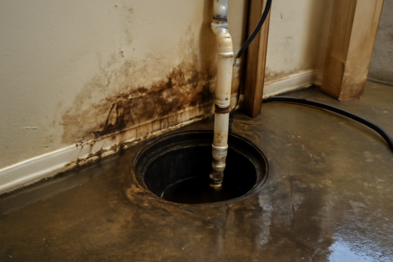Sump Pump Failure Water Removal