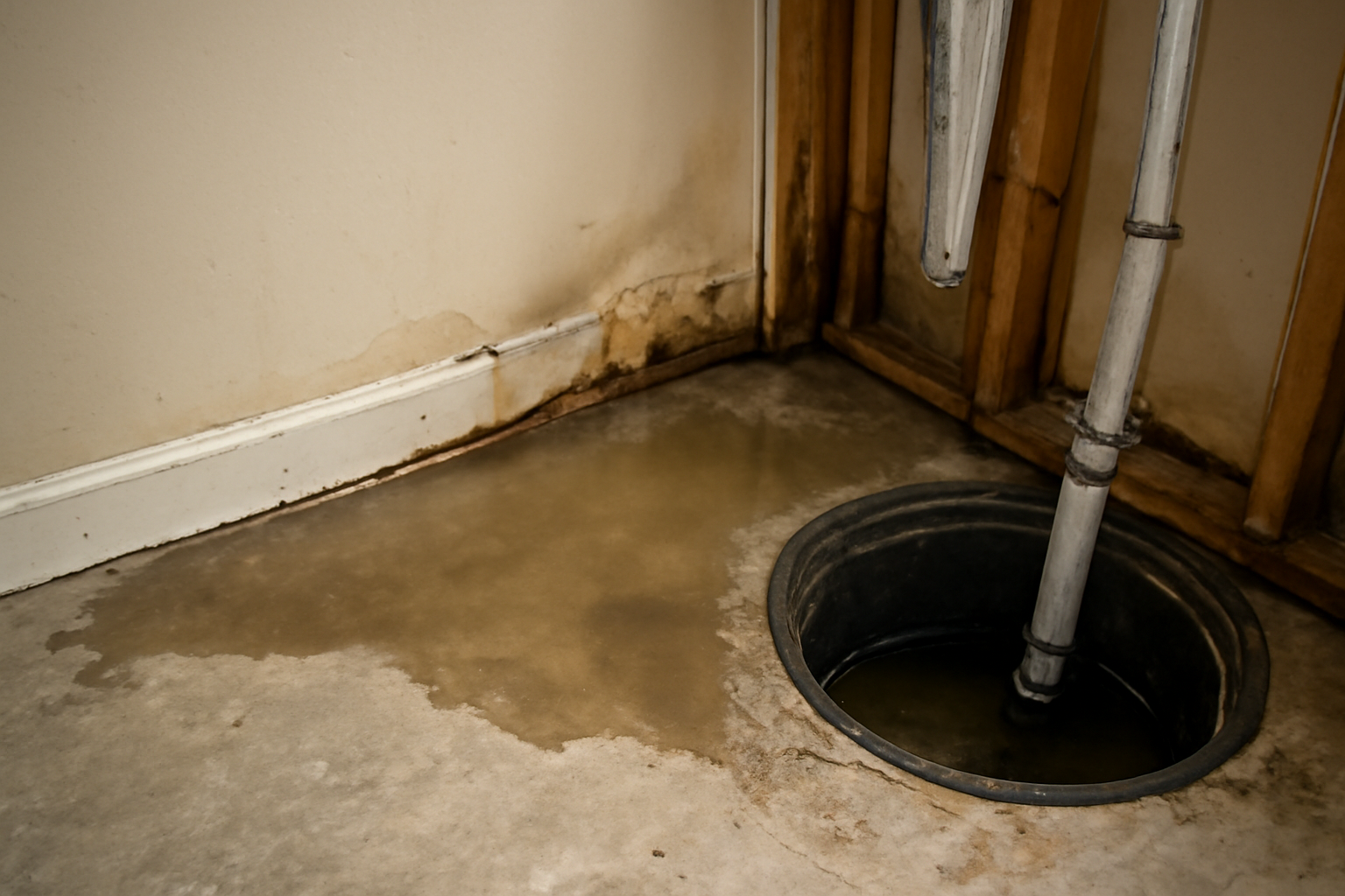 Sump Pump Overflow Water Removal in Acton, MA