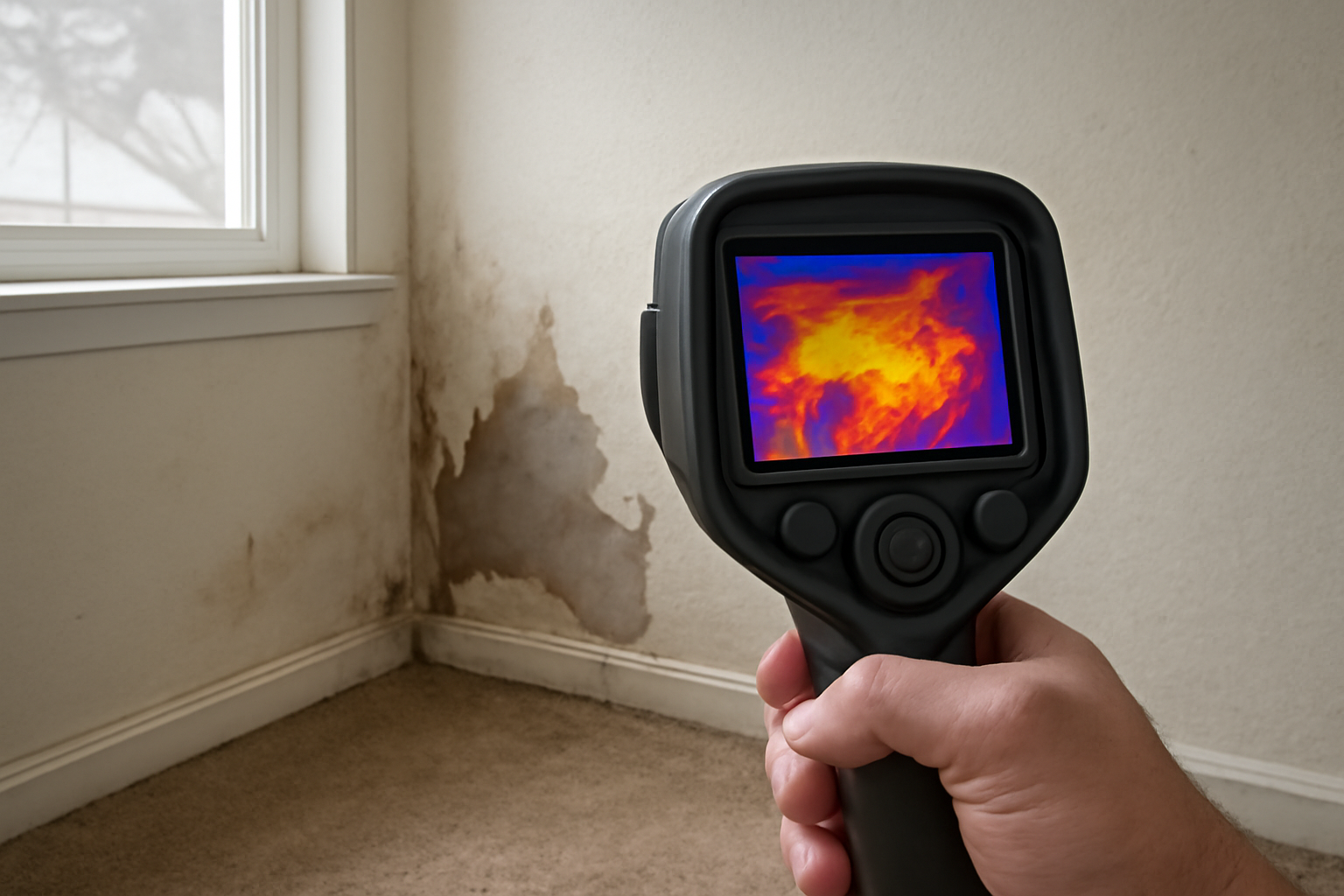 Thermal Imaging Leak Detection in Acton, MA