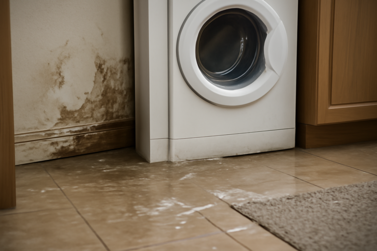 Washing Machine Overflow Water Removal