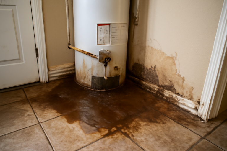 Water Heater Burst Water Removal