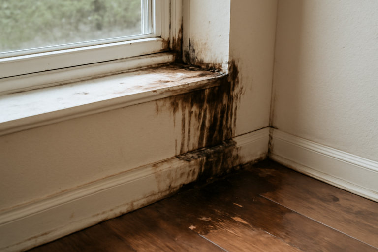 Window Leak Water Removal